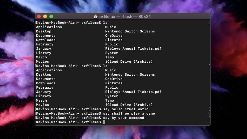 mac terminal emulator over ethernet